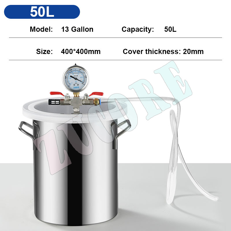 Vacuum Chamber Kit With Pump - 스테인레스 스틸 진공 챔버 2/3/6/13 갤런