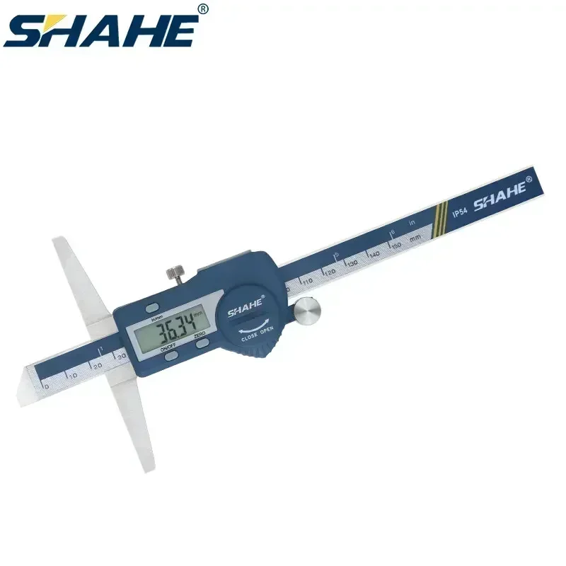 Digital Caliper 150Mm Stainless Steel - SHAHE 디지털 깊이 캘리퍼스 150/200/300mm 전자