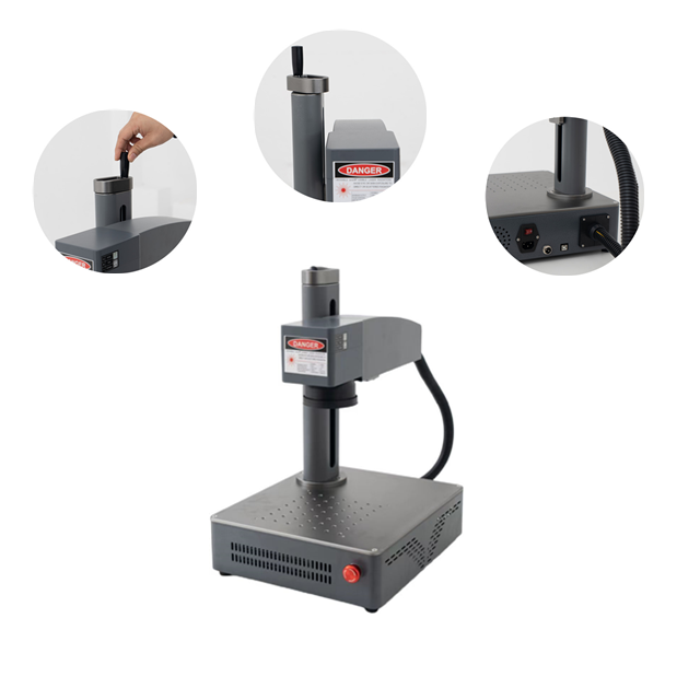 20W/30W/50W 휴대용 미니 소형 분할형 레이저  - Fiber Laser Marking Machine 30W 리뷰 및 가격