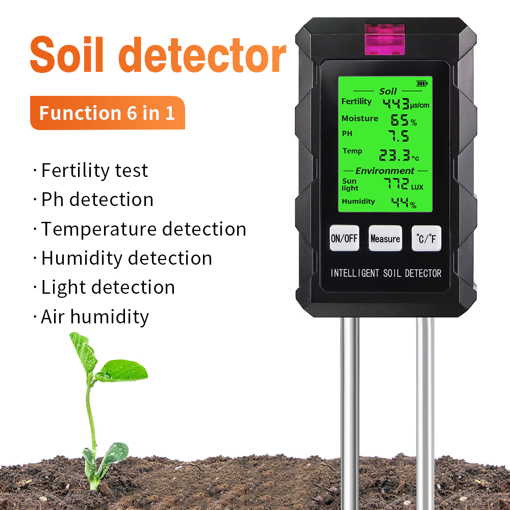 6 in 1 디지털 토양 테스터 다기능 토양 PH 감지 - Ph Meter Digital Water Tester 리뷰 및 가격