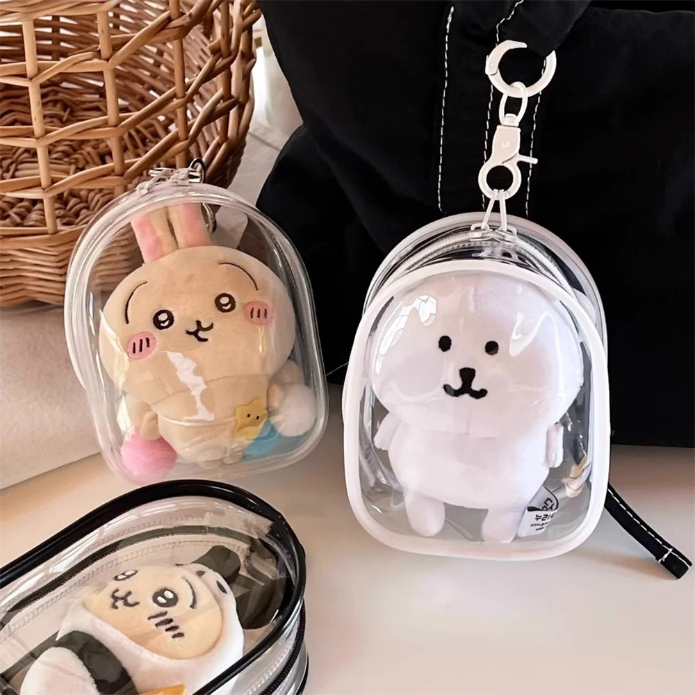 새로운 휴대용 투명 지퍼형 보관 가방, 열쇠고리, 만화 - Packaging 리뷰 및 가격