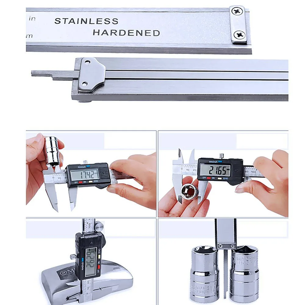 고정밀 디지털 버니어 캘리퍼스, 0-150mm, 0-3 - Digital Caliper 150Mm Stainless Steel 리뷰 및 가격