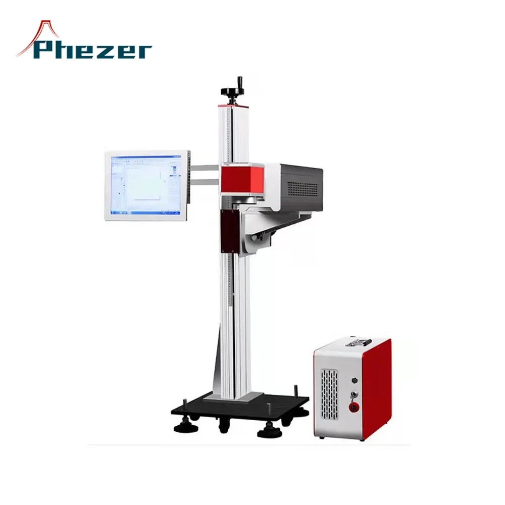 레이저 마킹 PE HDPE PVC 파이프/가방/병 30 - Fiber Laser Marking Machine 30W 리뷰 및 가격