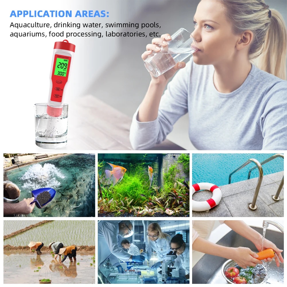 4 IN 1 TDS PH 미터 PH/TDS/EC/온도  - Ph Meter Digital Water Tester 리뷰 및 가격